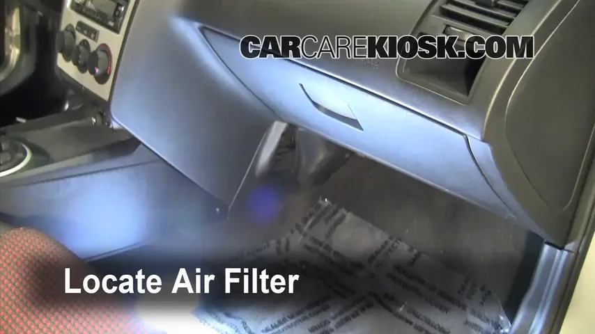 2005 Hyundai Tiburon GT 2.7L V6 Air Filter (Cabin)